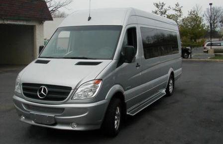 Bus rental Norge, Norway Mercedes Benz Sprinter Lux TOP Business class